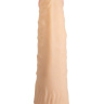 Телесный фаллоимитатор-супергигант с присоской - 32 см. купить в секс шопе