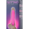 Прозрачно-розовый фаллоимитатор, светящийся в темноте, Tony Glow - 20 см. купить в секс шопе