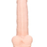 Телесный фаллоимитатор из силикона Jake G. - 20,5 см. купить в секс шопе