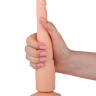 Анальный фаллоимитатор на присоске - 18,5 см. купить в секс шопе
