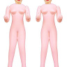 Набор из двух секс-кукол Virgin Twins купить в секс шопе