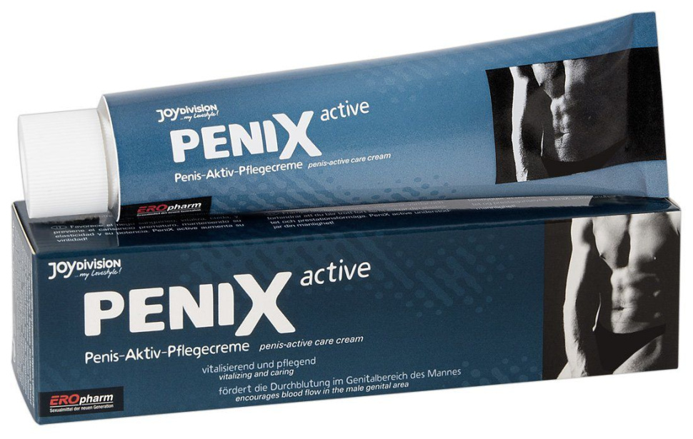 Возбуждающий крем для мужчин PeniX active - 75 мл. купить в секс шопе