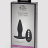 Черная вибровтулка Relentless Vibrations Remote Control Butt Plug - 11,4 см. купить в секс шопе