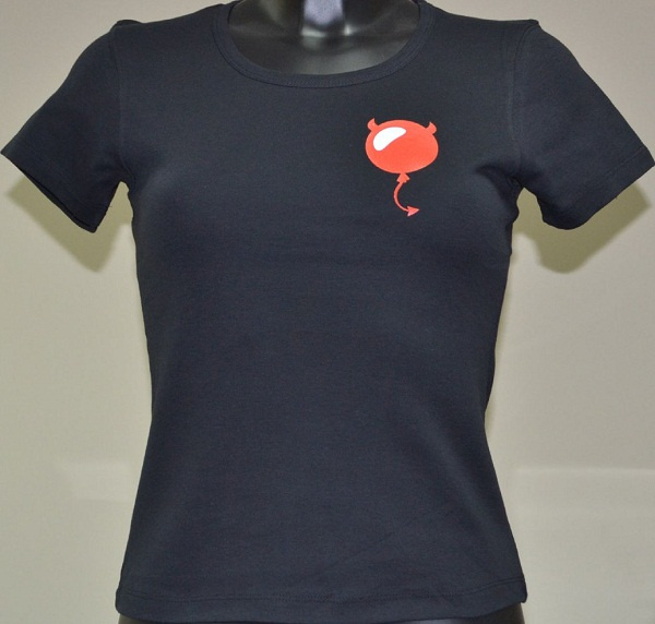 Женская футболка с логотипом  Поставщик счастья  купить в секс шопе