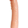 Вибратор телесного цвета Realistic Cock Vibe - 20 см. купить в секс шопе