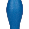 Синий конический анальный плаг - 9 см. купить в секс шопе